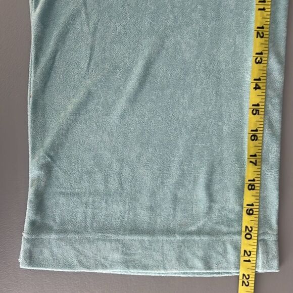 NWT Andie Swim The lbo Terry Cover-Up Pants in Cablu Blue Size S - Picture 6 of 12